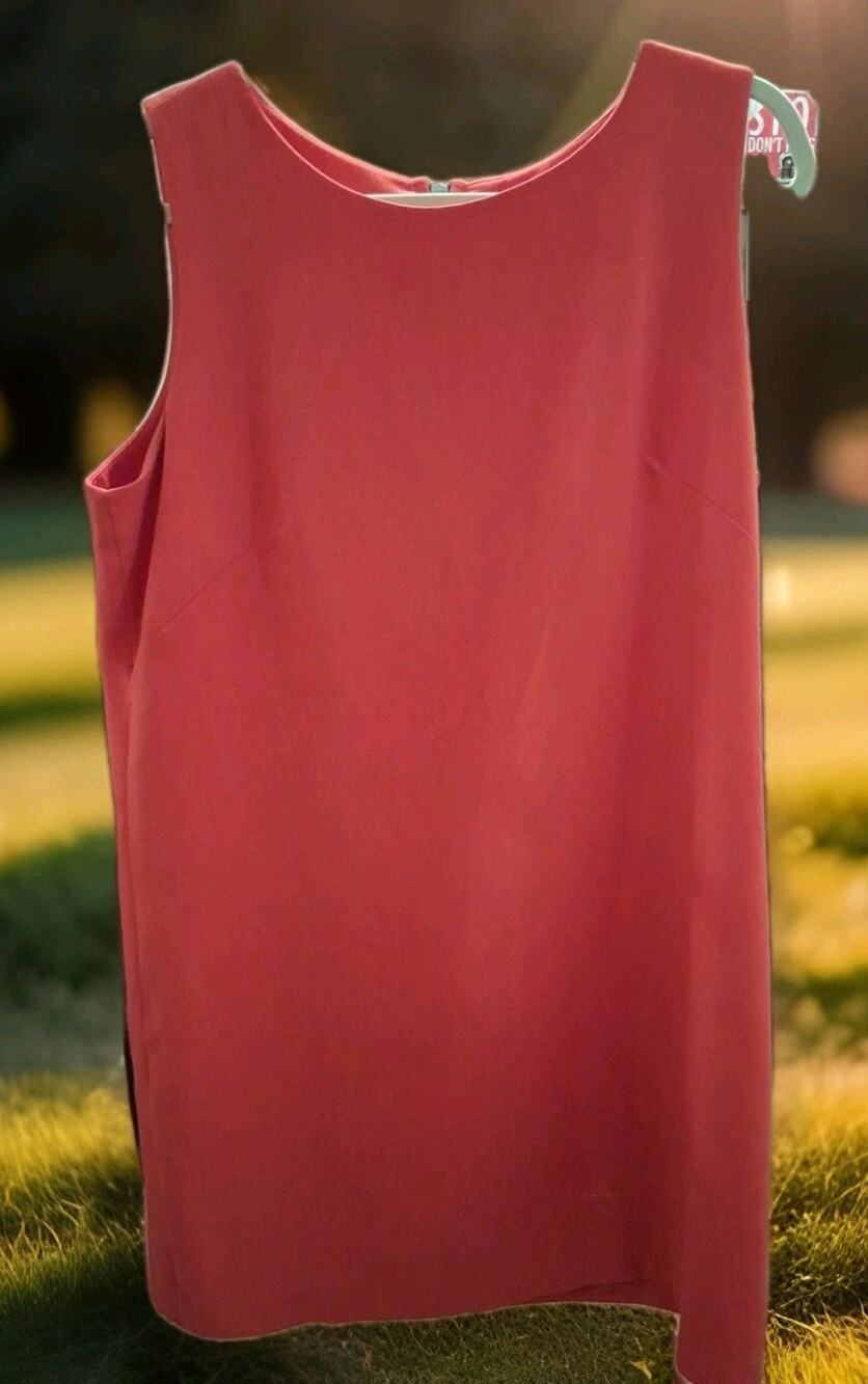 GAP Red Sleeveless Shift Dress XL